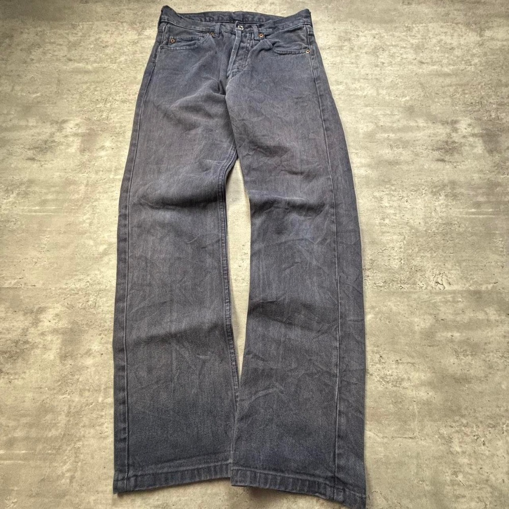 Levi's 501XX Jeans 28x28 Navy Vintage 90s Made in USA Button Fly